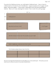 Clothing Sculpture Instructions: Boundary, 2005 (page 2)