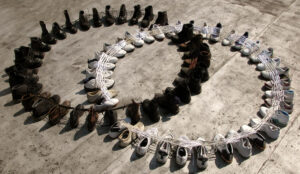 Shoe Sculpture: Universal Set, 2008