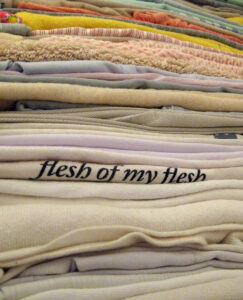Clothing Sculpture: Flesh of My Flesh, 2008 (detail)