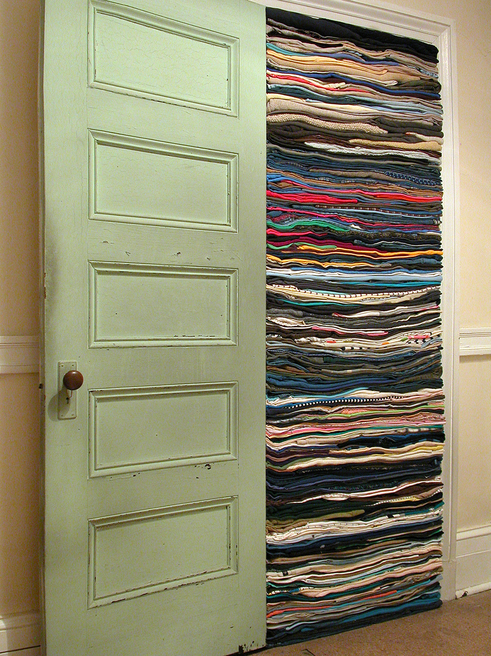 Clothing Sculpture: Silence, 2009