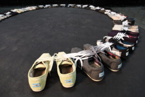 Shoe Sculpture: Circuit, 2011 (detail)