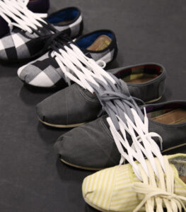 Shoe Sculpture: Circuit, 2011 (detail)