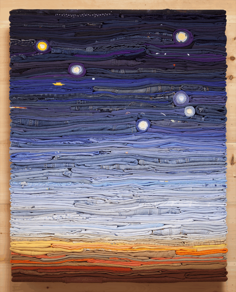 Clothing Sculpture: Night Sky, 2016