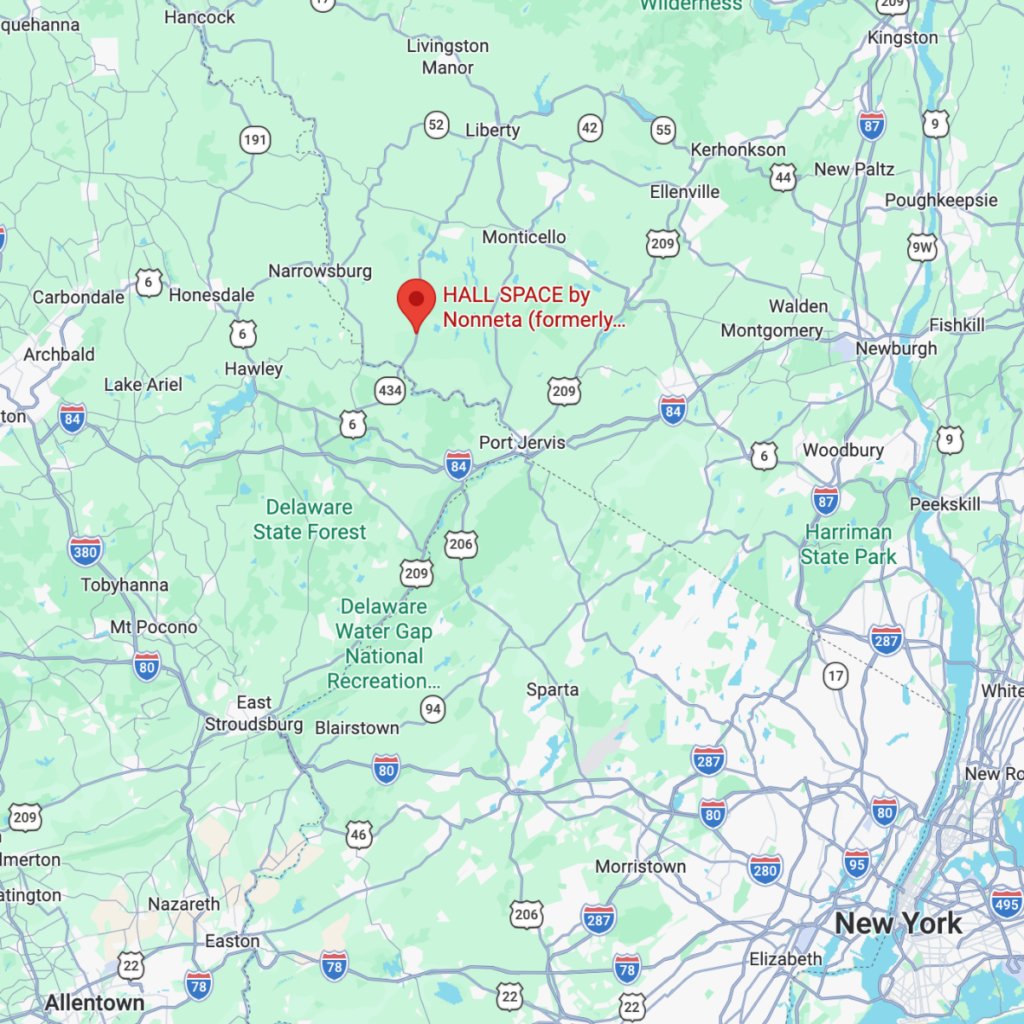Map for Hall Space